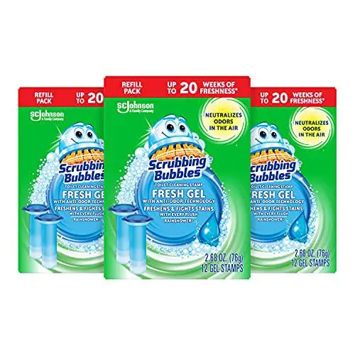 Scrubbing Bubbles Toilet Cleaner | Toilet Skid Mark
