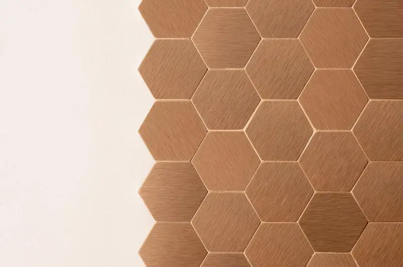 How to Install Hexagon Tiles in Your Bathroom | Hexagon tile bathroom wall 