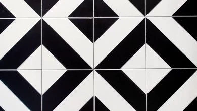 White Tile with Black Grout An enduring Trend for your Home